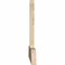 Ekena Millwork Portland Rough Sawn Timber Gable Bracket, Douglas Fir, 96"W x 28"H x 2"D x 6"F, 7/12 Pitch GBW096X28X0206POR00RDF - alternate 3